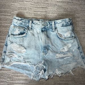 Bershka Demin Shorts